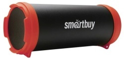 Акустическая система Smartbuy TUBER MKII, 6 Вт,Bluetooth,MP3-плеер, FM-радио, черн/крас(SBS-4300)