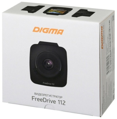 Видеорегистратор Digma FreeDrive 112 Black