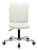 Офисное кресло Бюрократ CH-330M/VELV20 без подлокотников молочный крестовина металл