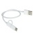 Кабель microUSB+USB Type-C - USB Type-A белый 0.3м 2.1A Xiaomi 2-in-1 