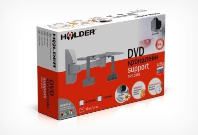 Кронштейн HOLDER для DVD DRS-3101 Металлик