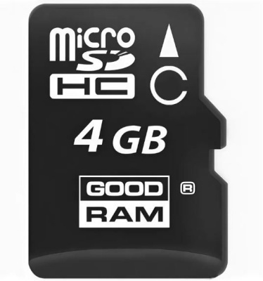 Карта памяти microSDHC 4GB Goodram