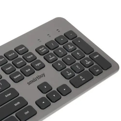 Клавиатура + мышь Smartbuy 233375AG серо-черный (SBC-233375AG-GK)/10