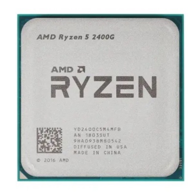 Процессор AMD AM4 RYZEN X4 R5-2400G BOX 65W 3600 YD2400C5FBBOX