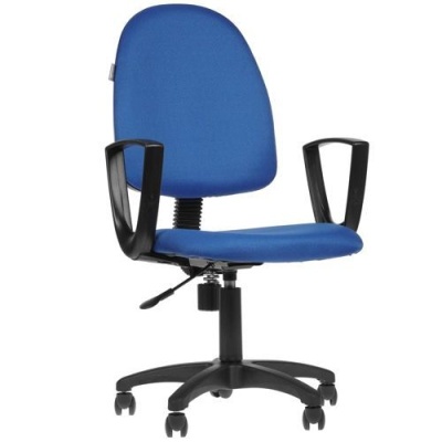 Офисное кресло Бюрократ Престиж CH-1300/BLUE Ткань 15-10 (темно-синий)