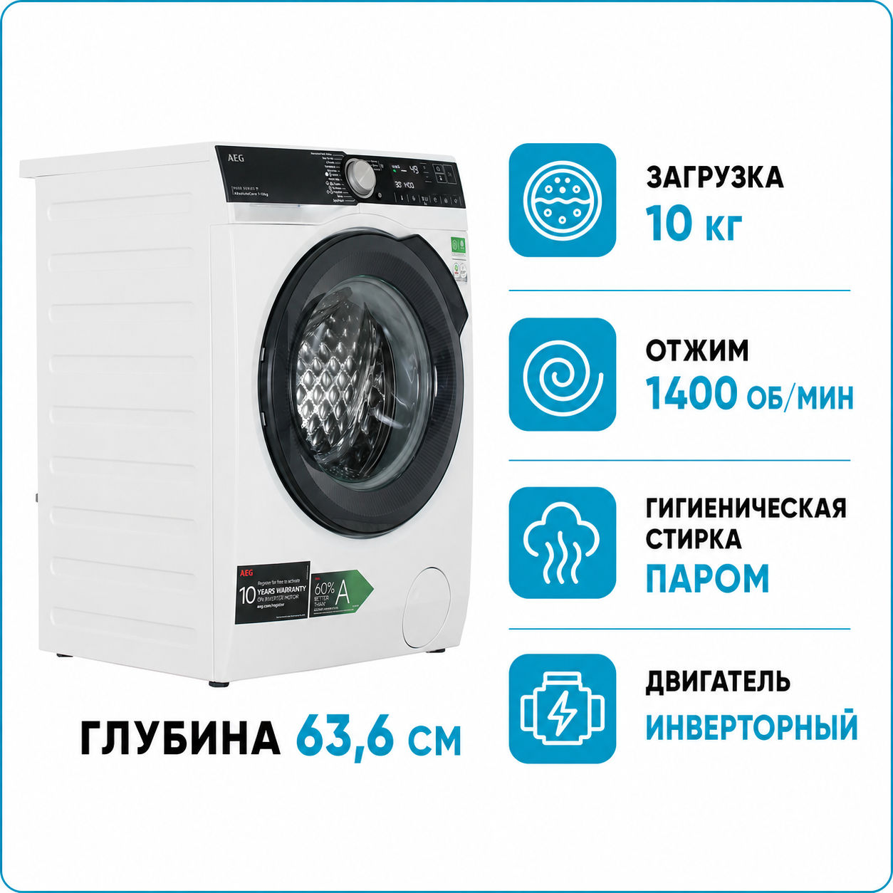 Стиральная машина AEG LFR 95146SUE