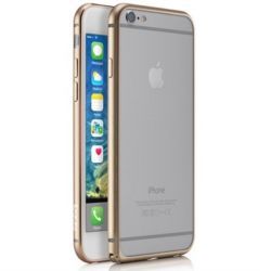 Бампер iPhone6 ibacks Essence Aluminium gold edge ip60004 Champagne Gold