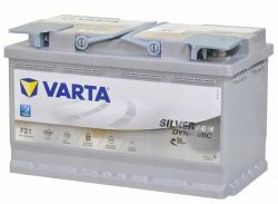 Аккумуляторы для транспортных средств VARTA F21 12V 80AH DYNAMIC SILVER