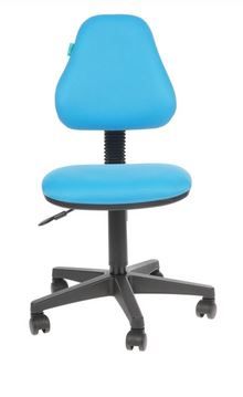 Детское кресло Бюрократ KD-4 TW-55 Ткань (светло-голубой)