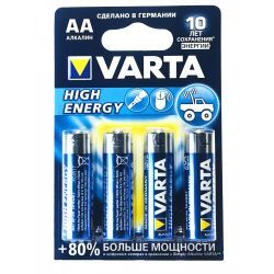 Батарейка VARTA 4906 HIGH ENERGY AA BL4