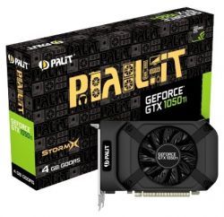 Видеокарта GeForce GTX 1050 TI 4GB PALIT StormX<NE5105T018G1-1070F>