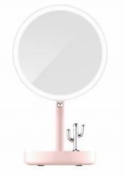 Зеркало для макияжа Xiaomi Lofree Morning Light LED Beauty Mirror Official Standard Pink