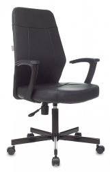 Офисное кресло Бюрократ CH-605/BLACK Искус. кожа (black)