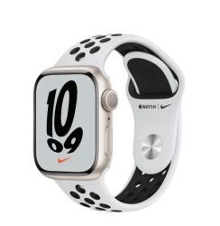 Умные часы Apple Watch Nike 7 41mm Starlight Alu Pure Plat/Black SB EU