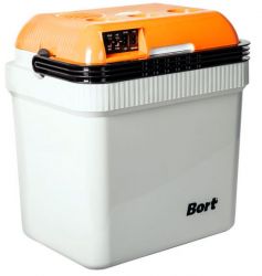 Холодильник автомобильный BORT BFK-12/230 (12/230В; 58Вт; 24л; 15С)