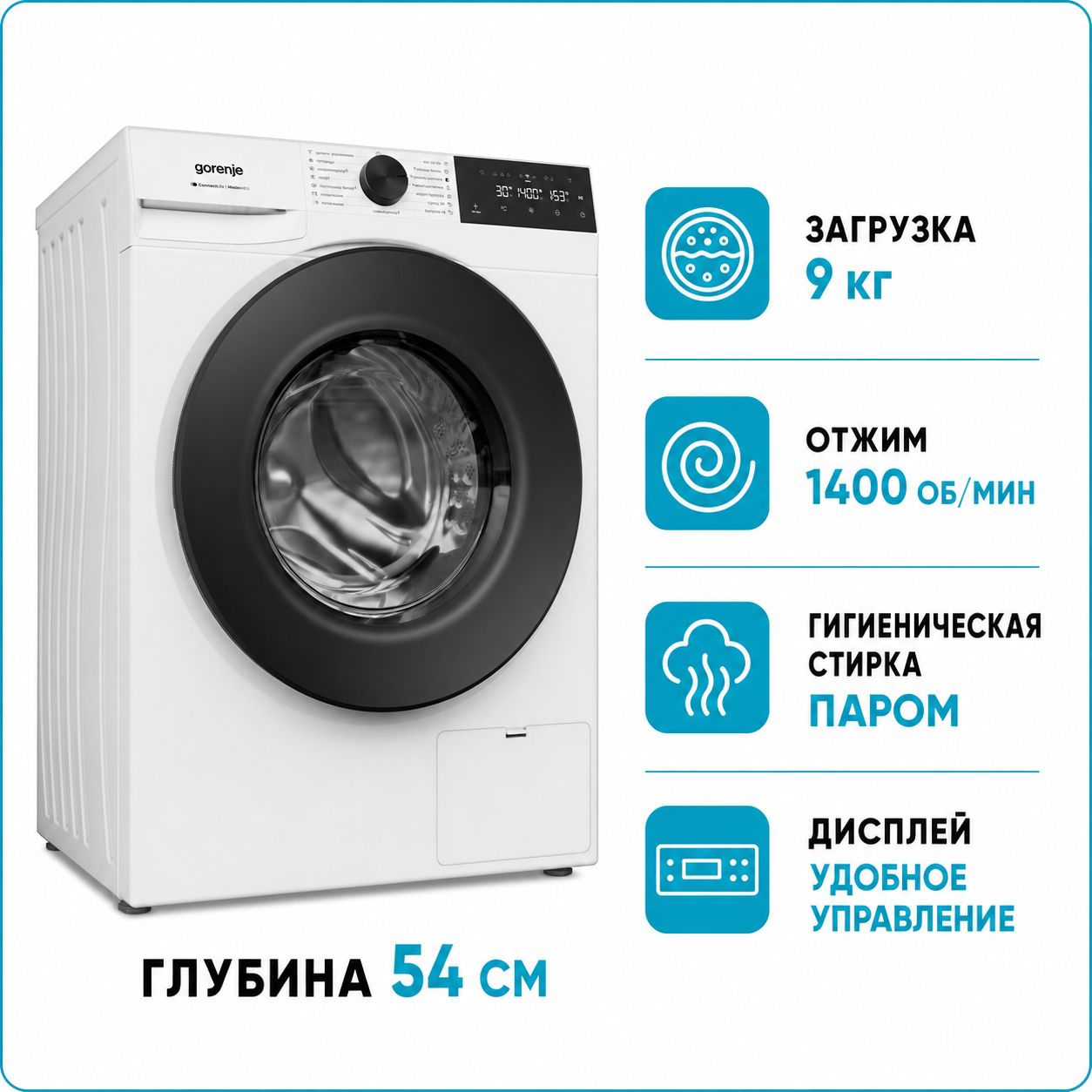 Стиральная машина GORENJE WG 494A11