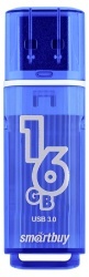 USB 3.0/3.1 Smartbuy 16GB Glossy series Dark Blue  (SB16GBGS-DB)