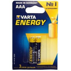 Батарейка VARTA 4103 ENERGY AAA BL2
