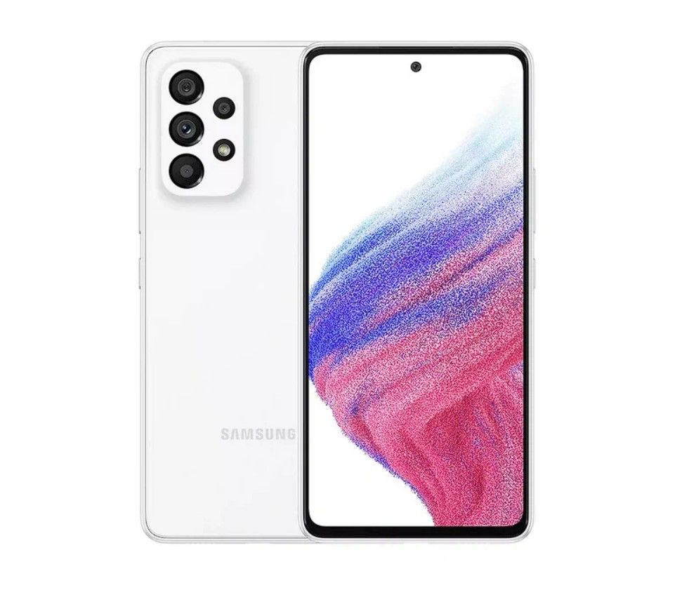 Смартфон SAMSUNG GALAXY A53 128Gb A536 White EU — купить в Калининграде по  выгодной цене | «UIMA»