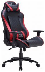 Игровое кресло Tesoro Zone Balance F710 Иск. кожа черная/красная