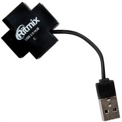 Концентратор USB RITMIX CR-2404 black
