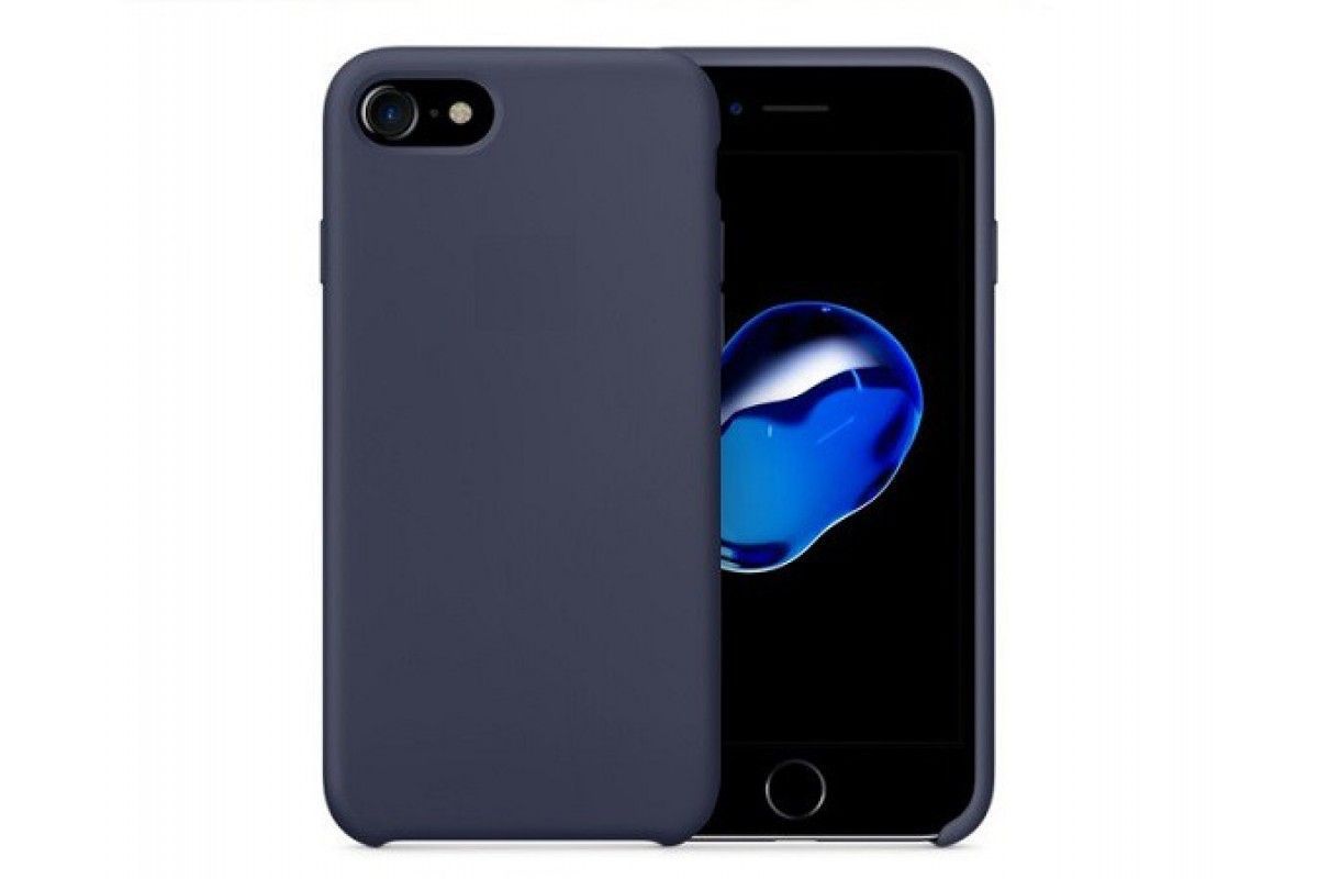 Чехол iPhone 7/8 Silicone Case Темно синий (не оригинал) — купить в  Калининграде по выгодной цене | «UIMA»