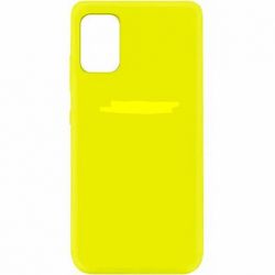 Чехол SAMSUNG A72 Silicone Case Желтый