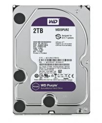 Жесткий диск 2TB WD WD20PURZ/X Purple для систем наблюдения