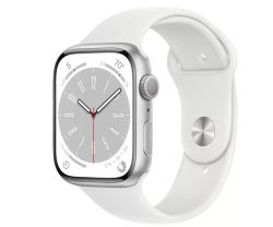 Умные часы Apple Watch 8 45mm Silver Alu White SB EU