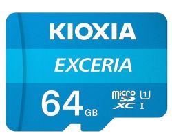 Карта памяти microSDHC 64GB KIOXIA Exceria M203 LMEX1L064GG2