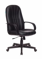 Кресло руководителя Бюрократ T-898AXSN черный Leather Black эко.кожа крестовина пластик