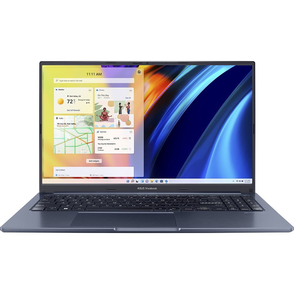 Ноутбук Asus M1503QA 15,6/OLED/FHD/ AMD R5-5600H/8GB/512GB SSD/No OS, синий  — купить в Калининграде по выгодной цене | UIMA