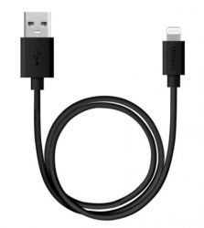 Кабель Deppa USB - Lightning, 2м, черный