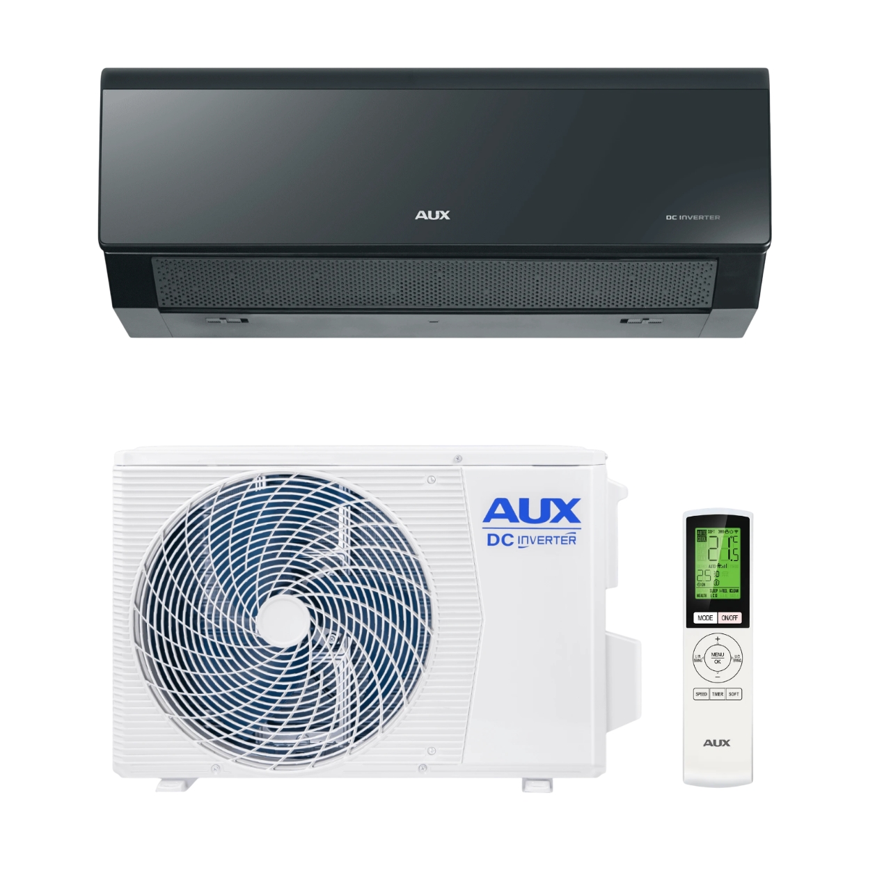 Сплит-система кондиционирования AUX Black Art H12A4/CC-R2DIКондиционеры