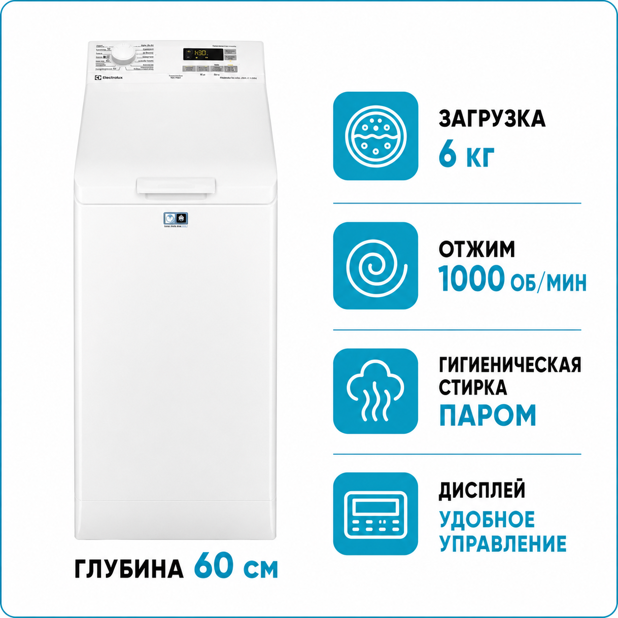 Стиральная машина Electrolux EW 6TN5061F