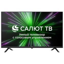 Телевизор 32" BQ 32FS32B САЛЮТ ТВ от СБЕР black