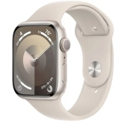 Умные часы Apple Watch Series 9 45mm Starlight AC Starlight SL MR983