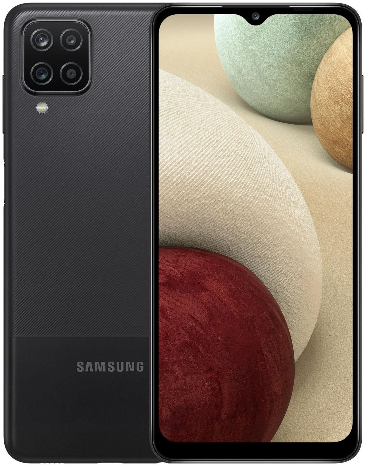 Смартфон SAMSUNG GALAXY A12 64Gb (SM-A125F/DS) Black — купить в  Калининграде по выгодной цене | «UIMA»