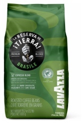 Кофе Lavazza Tierra Brasile 100% Arabica зерно жарен 1кг