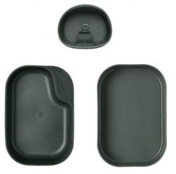 Набор посуды Wildo CAMP-A-BOX® Basic  SE-CAS-PP-02, Olive Green