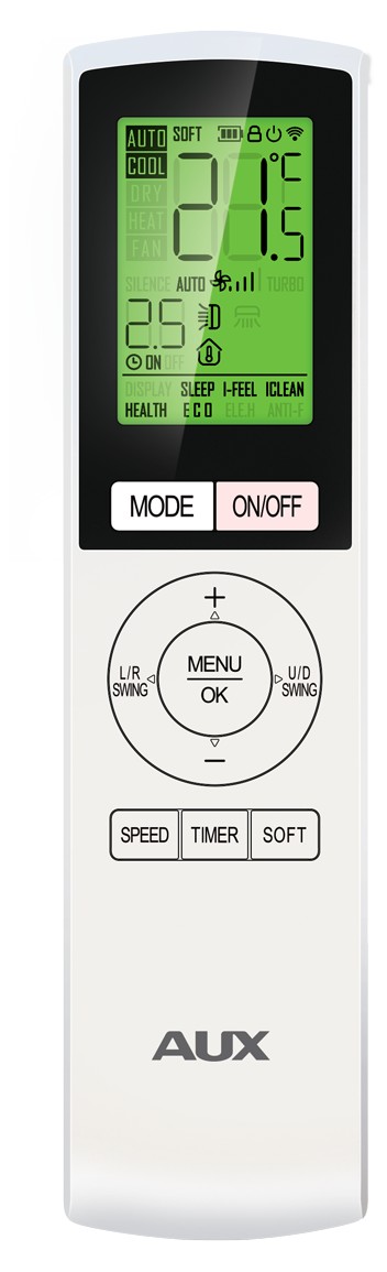 Сплит-система кондиционирования AUX Black Art H12A4/CC-R2DIКондиционеры