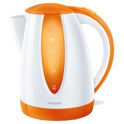 Электрический чайник Sencor SWK 1813 OR бело/оранжевый