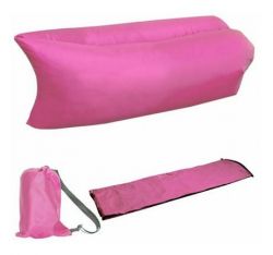 Надувной лежак Lamzac, розовый