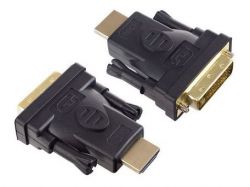 Переходник PERFEO HDMI A вилка- DVI-D вилка (A7017)