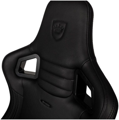 Игровое кресло Noblechairs Epic Compact Hybrid Leather/black/carbon