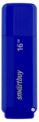 USB 2.0 Smartbuy 16GB Dock Blue  (SB16GBDK-B)