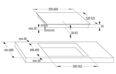 Варочная поверхность индукционная GORENJE IT 643SYW7