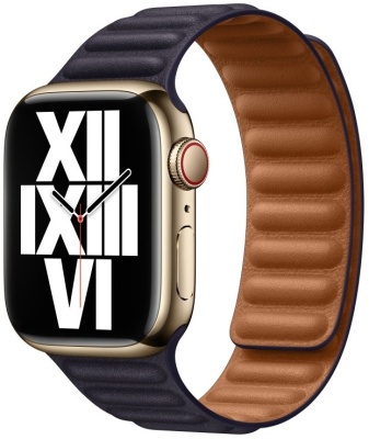 Браслет для часов Apple Watch 41mm Ink Leather Link - S/M MP833ZM/A