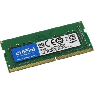 Оперативная память DDR4 4GB CRUCIAL [CT4G4SFS824A] SODIMM