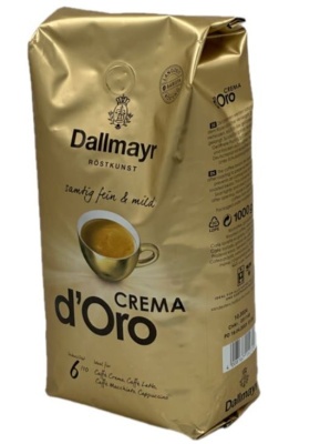 Кофе Dallmayr Crema d'Oro зерно жарен 1кг